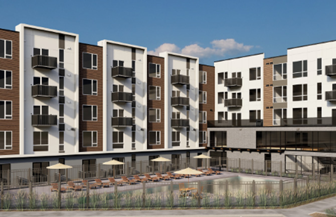 Residential rental property development project in Seattle