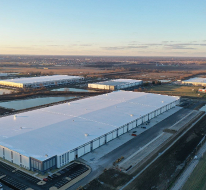 Distribution facility development project in Indianapolis